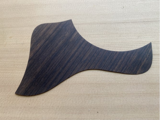 Taylor Style TA5-ThinWood™ Acoustic Pickguard- East Indian Rosewood Slant Grain