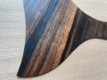 Taylor Style TA55B-ThinWood™ Acoustic Pickguard- Macassar Ebony- Slant Grain