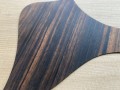 Taylor Style TA5-ThinWood™ Acoustic Pickguard- Macassar Ebony- Slant Grain
